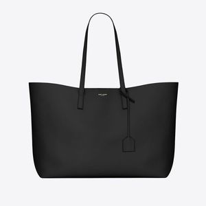 Yves Saint Laurent black tote East/ West